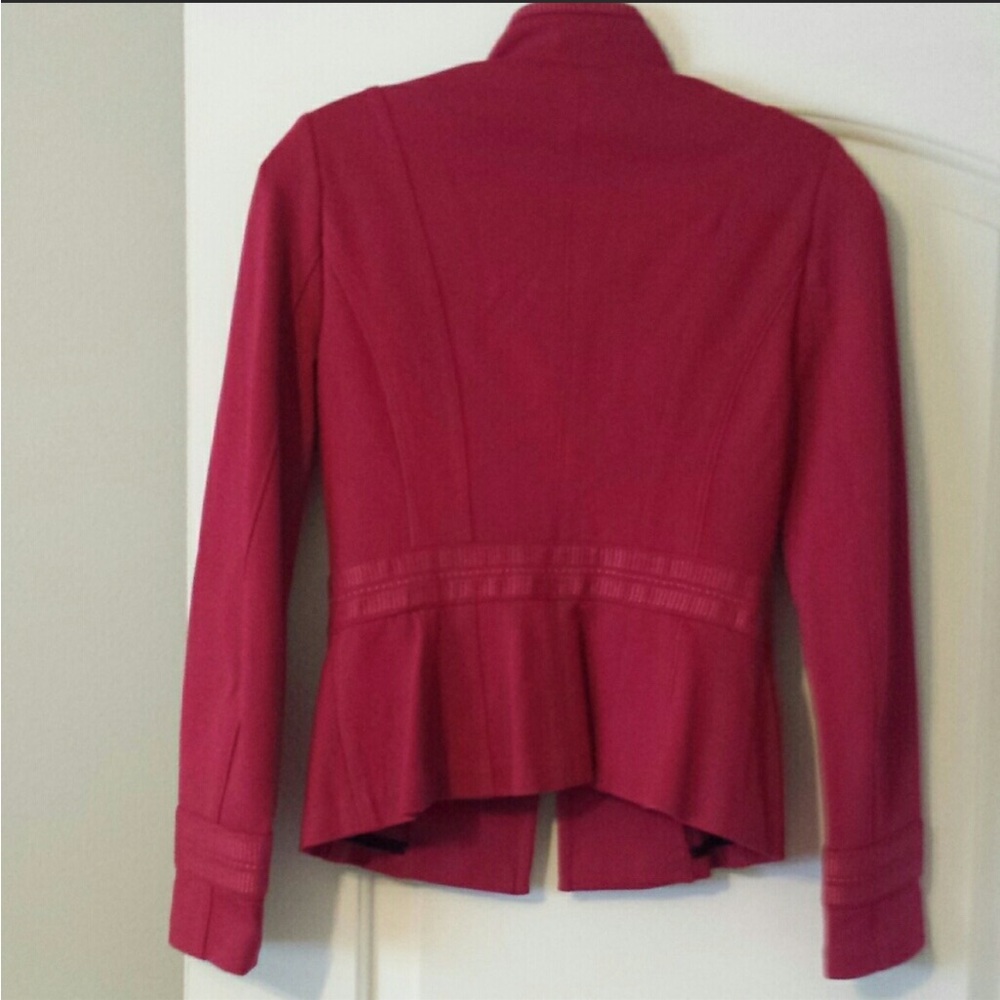 Red WHBM military jacket - Picture 2 of 3